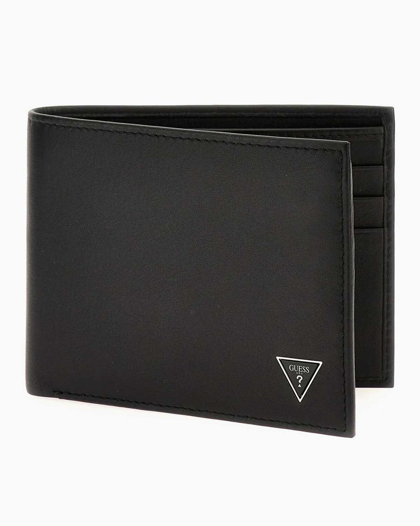 Guess Firenze Flat Billfold Cüzdan Black
