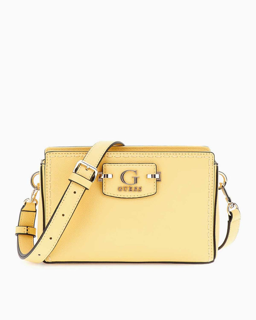 Guess Nastra Mini Ayarlanabilir Çapraz Askılı Çanta Cornsilk