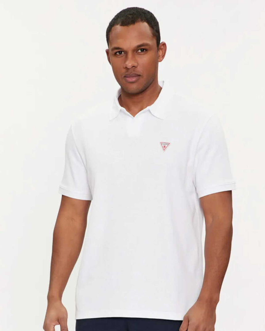 Guess Design Mesh Polo Yaka Tshirt