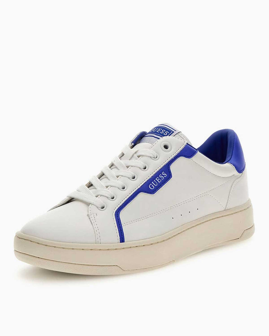 Guess Vinci Bağcıklı Sneaker White Blue