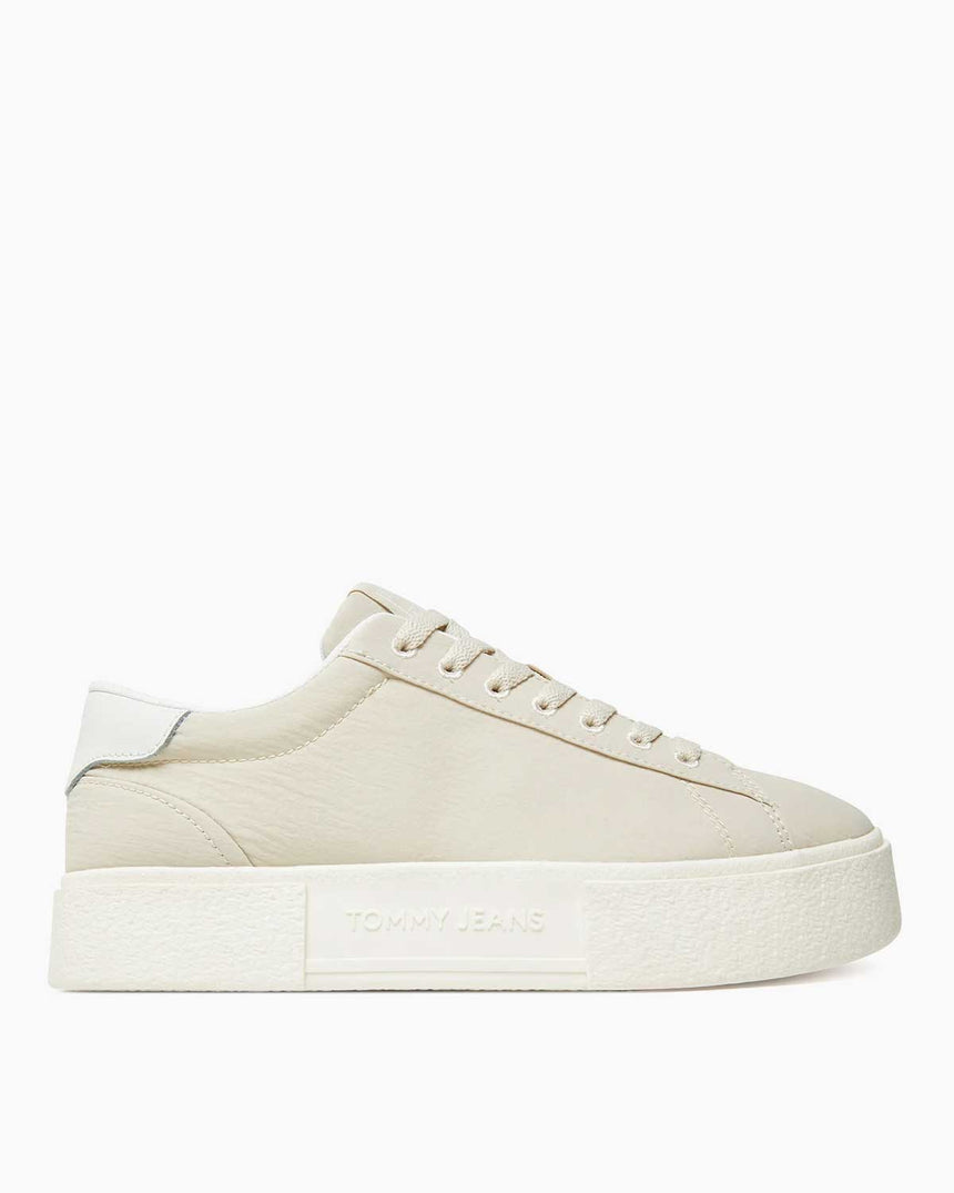 Tommy Hilfiger Lillia Flatform Tabanlı Kadın Sneaker Newsprint