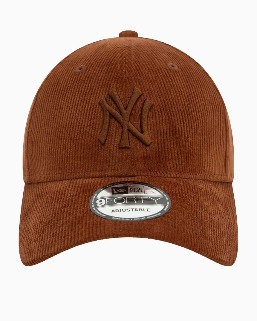 New Era Cord 9 Forty Ny Şapka Kahverengi