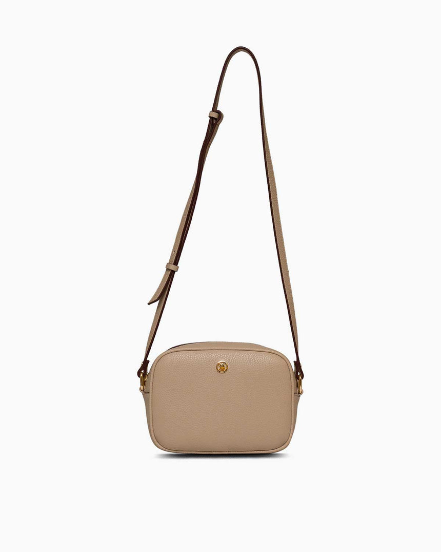 Us Polo Assn Logolu Omuz Çantası Bej