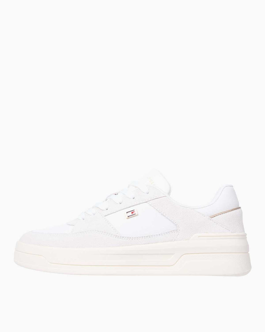 Tommy Hilfiger Essential Basket Sneaker Ecru