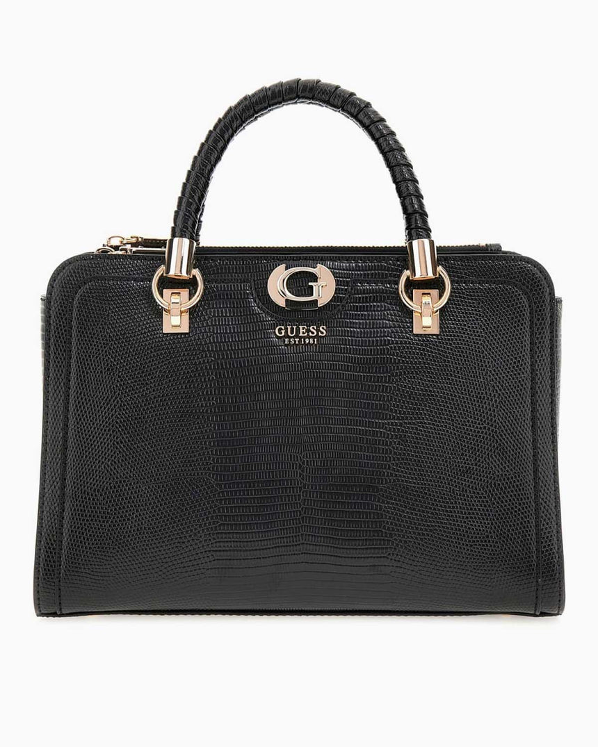 Guess Orlina Society Satchel El Çantası Black