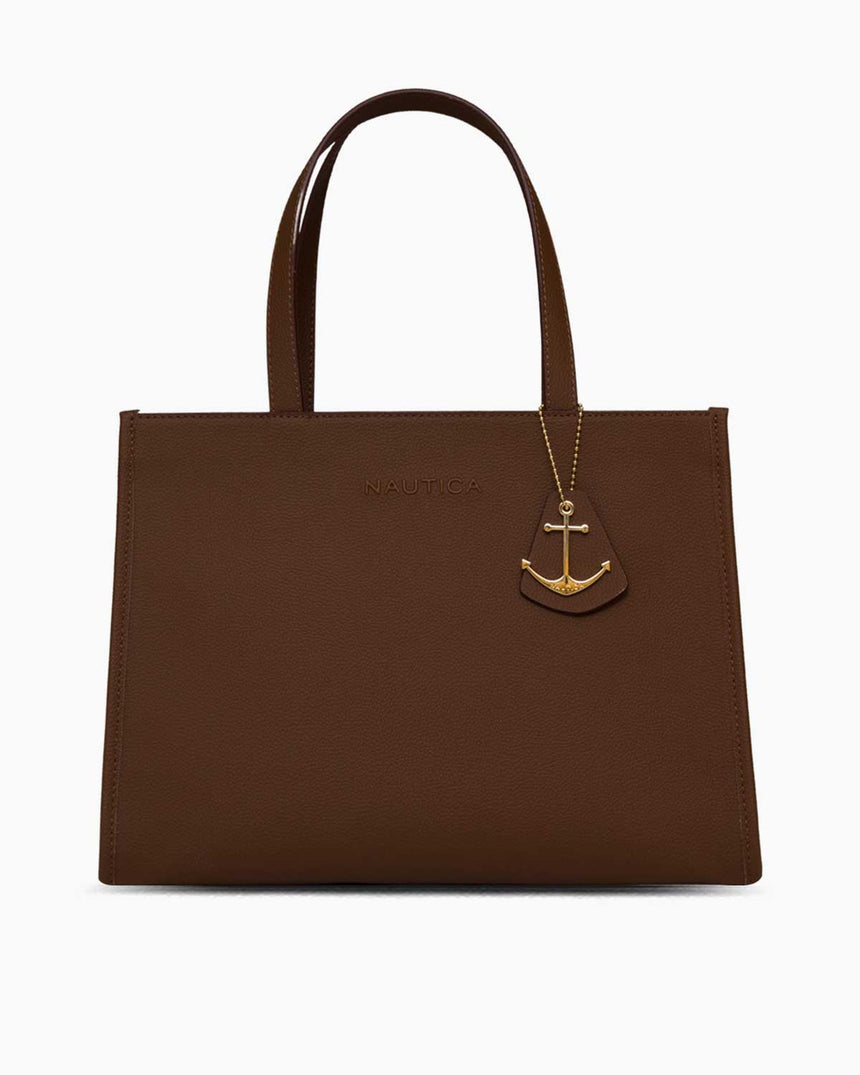 Nautica Ladies Logolu Çanta Açık Kahve