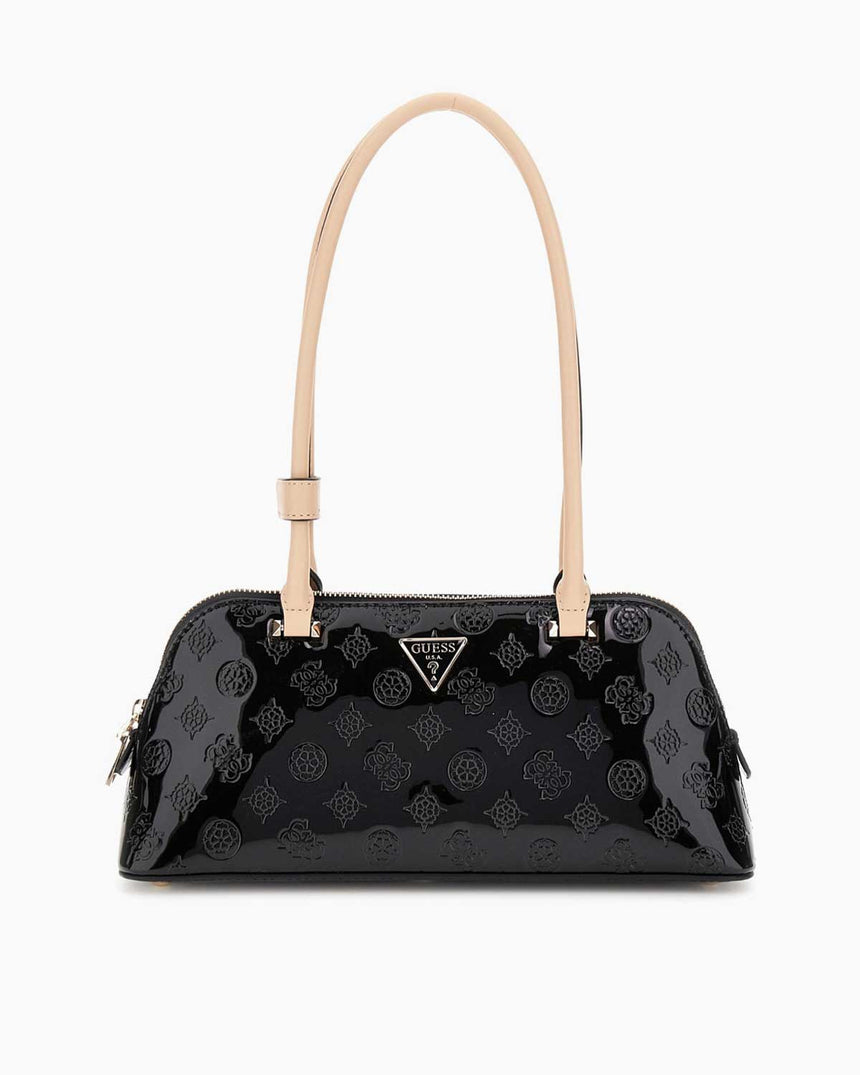 Guess Arnela Rugan Omuz Çantası Black Logo