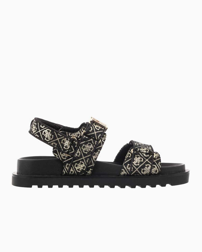 Guess Fabeils Casual Shoes Tokalı Sandalet Black