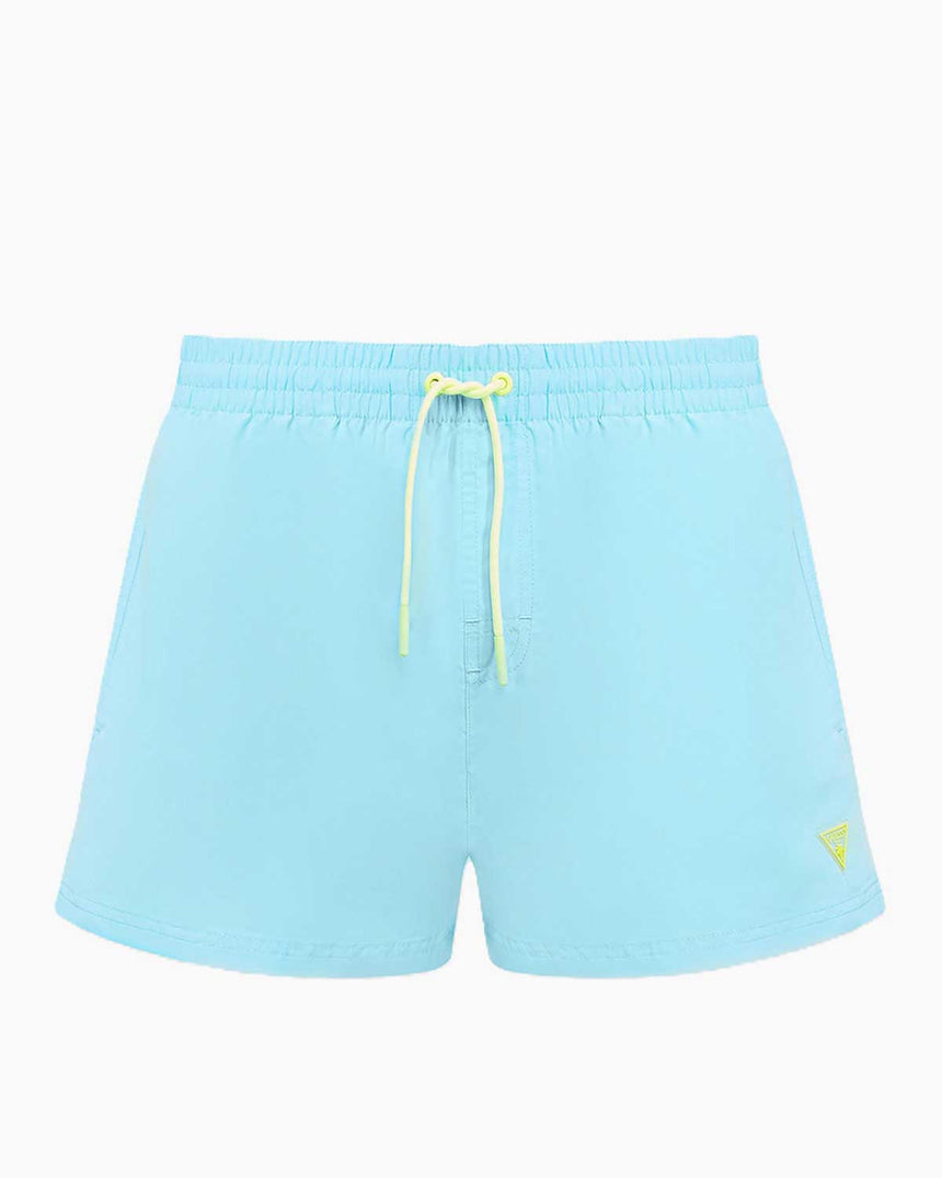 Guess Swimtrunk Neon Deniz Şortu Azure Fluo