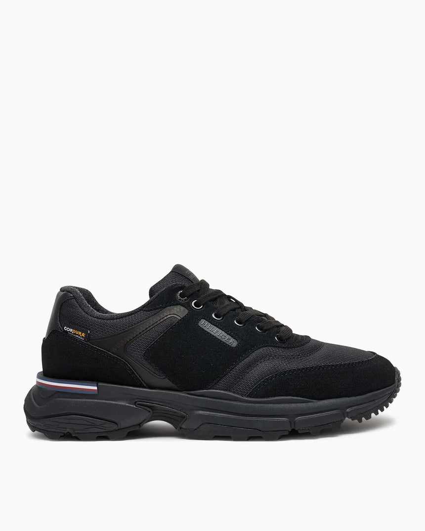 Tommy Hilfiger Runner Cordura Mix Sneakers Black