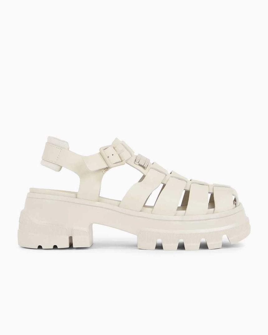 Tommy Hilfiger Fisherman Flat Sandalet Beige