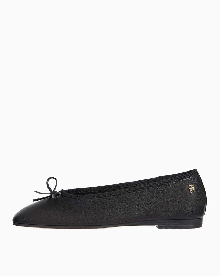 Tommy Hilfiger Soft Ballerina Ayakkabı Black