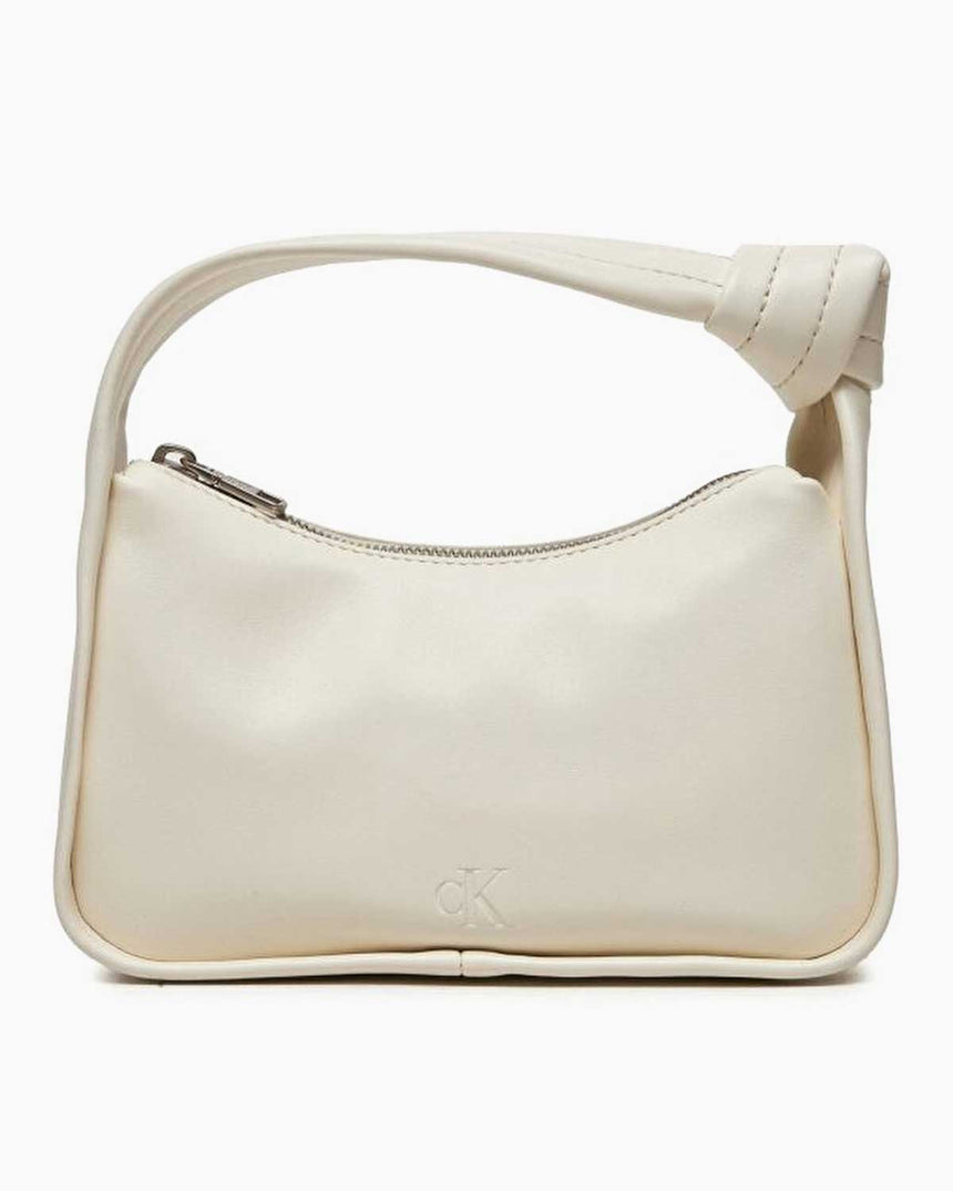 Calvin Klein Knoted Mini El Çantası Ivory