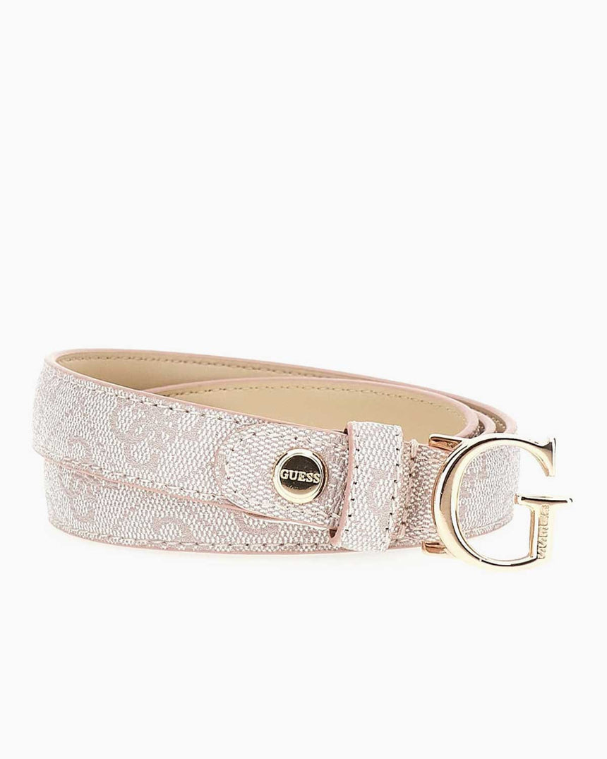 Guess Noelle Adjustable Belts Kemer Dove Logo