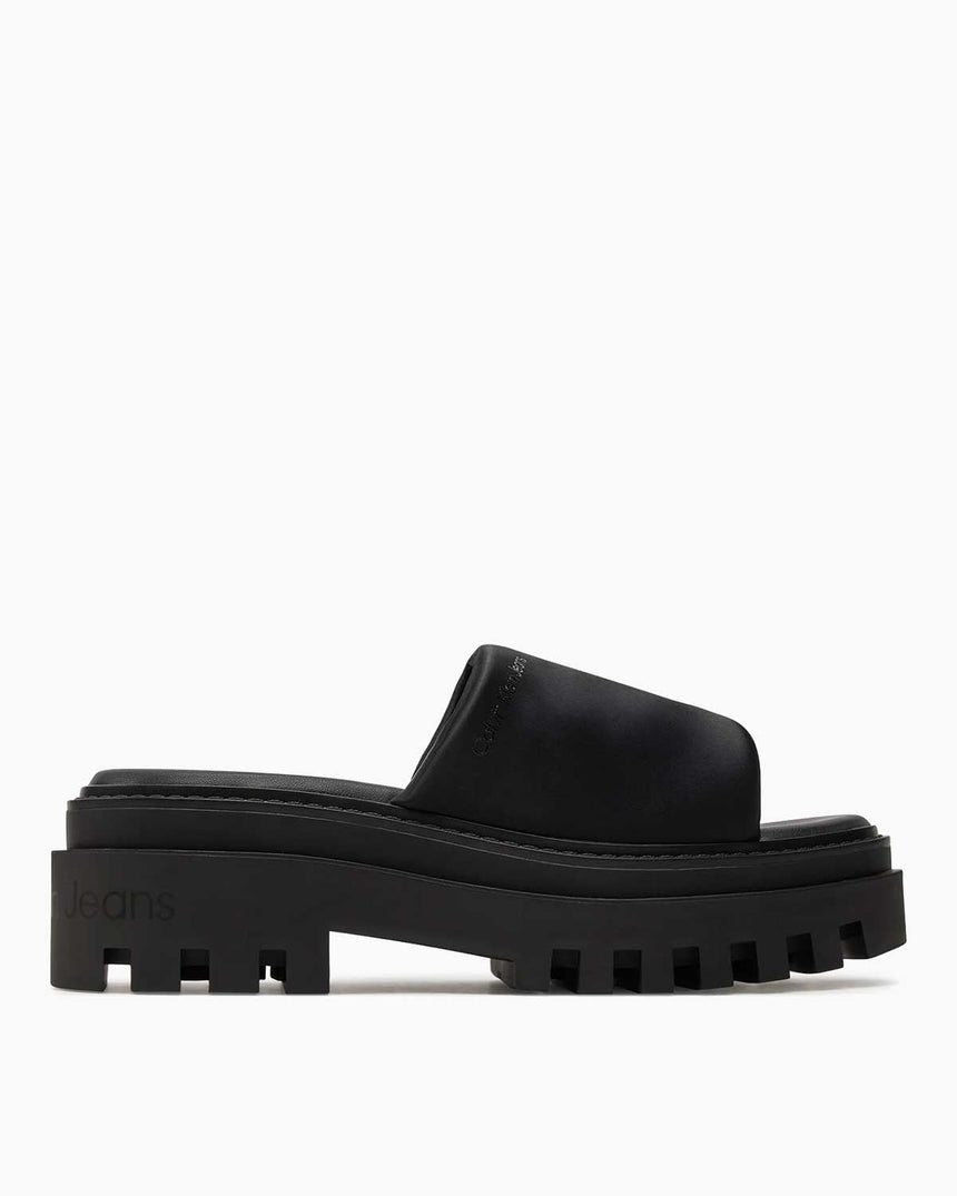 Calvin Klein Toothy Combat Sandal In Dc Kadın Sandalet Triple Black