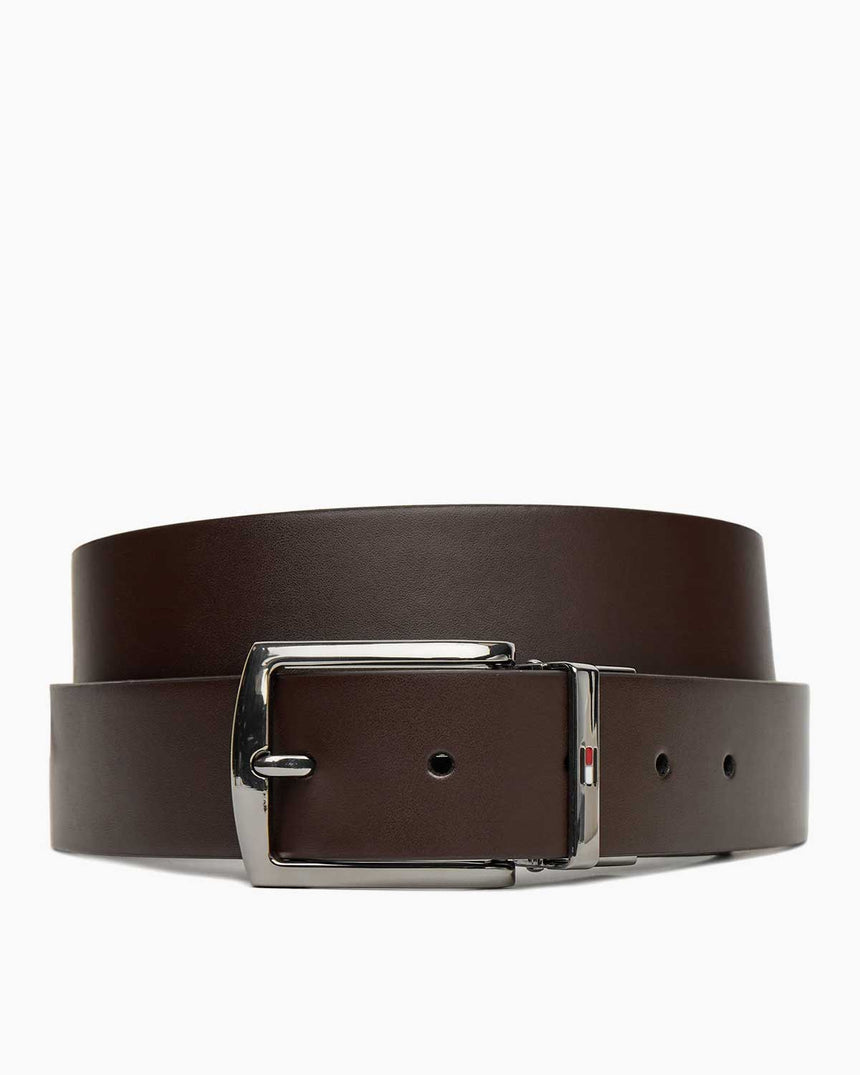 Tommy Hilfiger Denton Reversible Kemer Testa Di Moro / Black