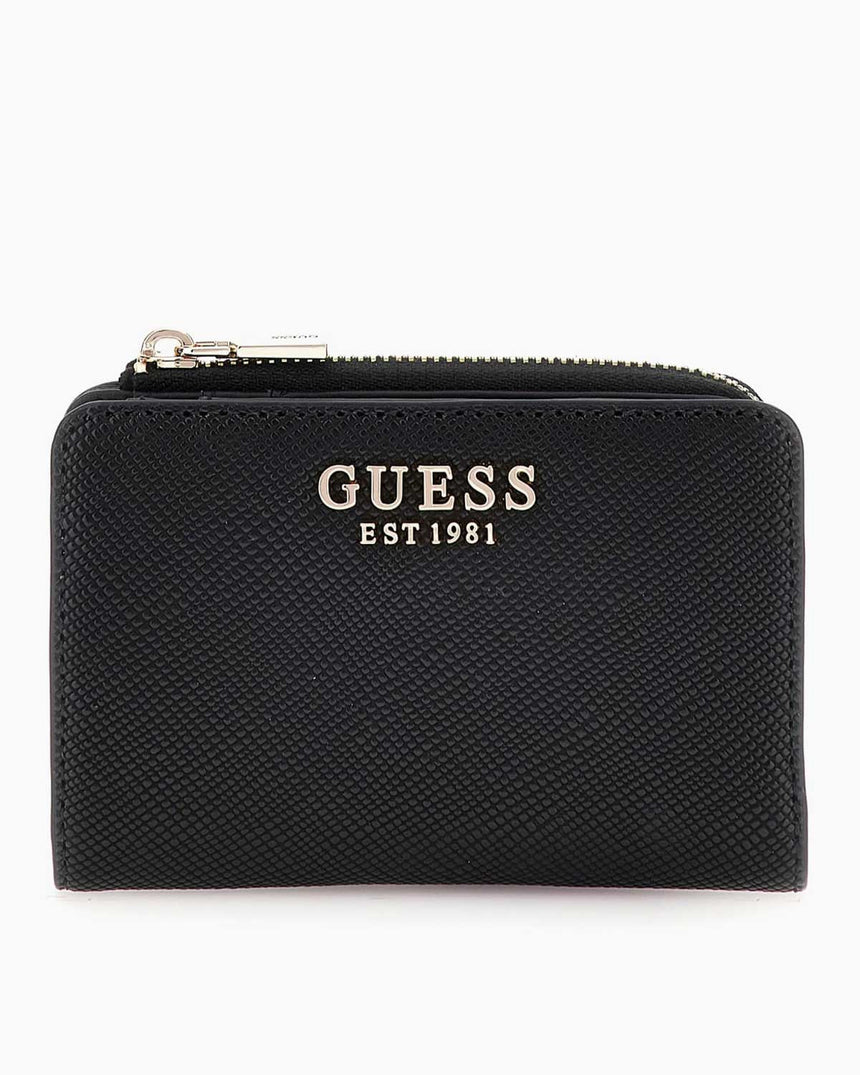 Guess Bolena Fermuarlı ve Karlık Bölmeli Kadın Cüzdan Black