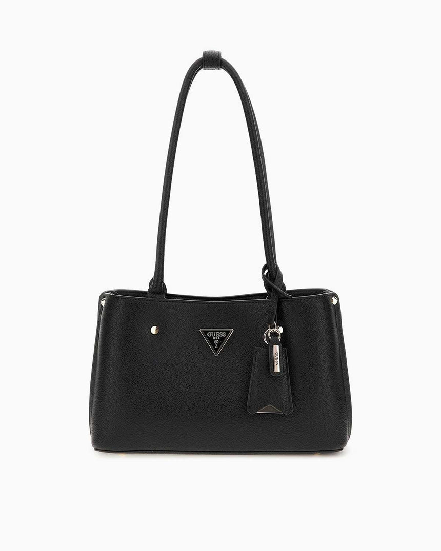 Guess Emiliya Girlfriend Aksesuarlı Omuz Çantası Black