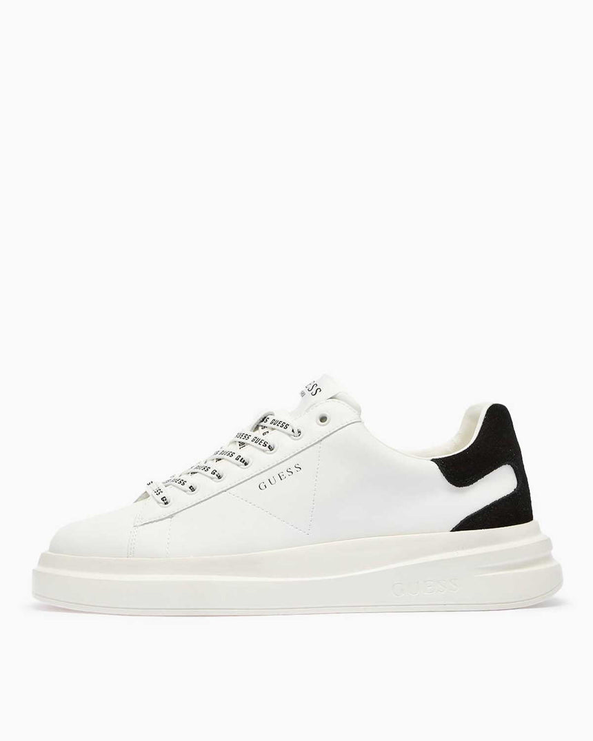 Guess Elba Bağcıklı Sneaker White - Black