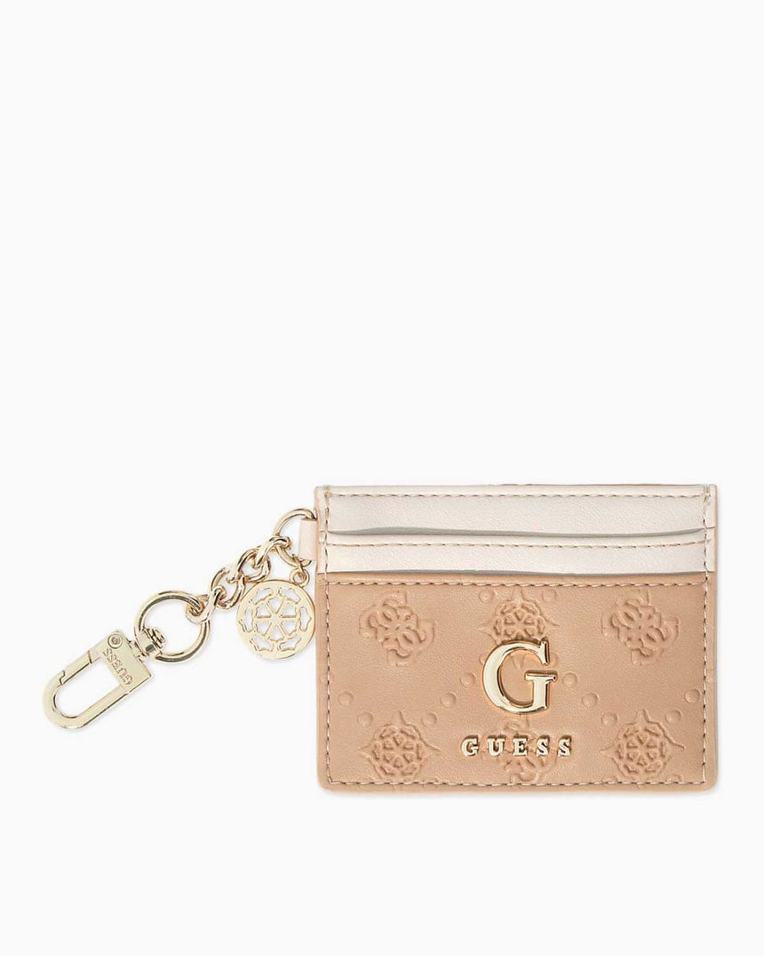 Guess Access Kadın Kartlık Detaylı Cüzdan Beige