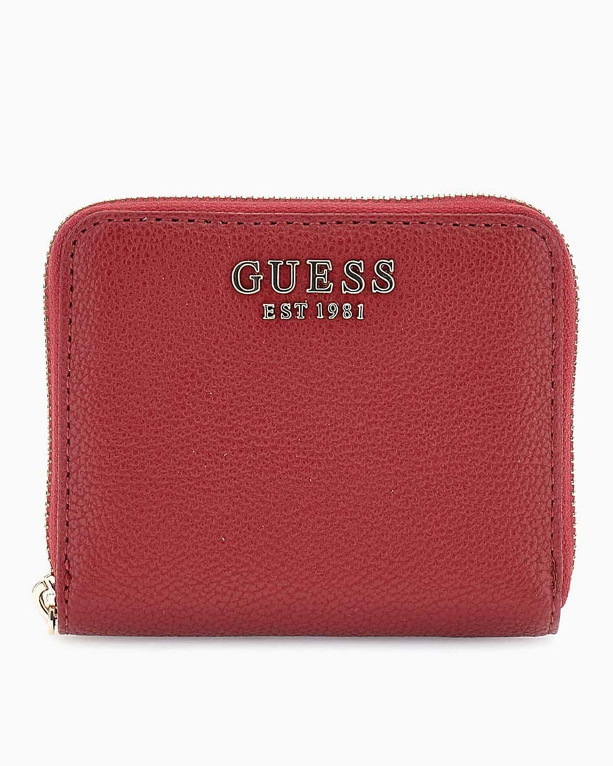 Guess Laurel Gregoria Fermuarlı Küçük Boy Kadın Cüzdan Red