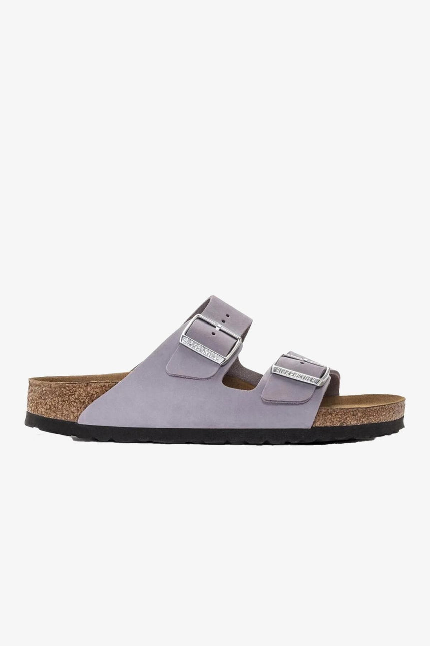 Birkenstock Arizona Sfv Nubuck Kadın Terlik Purple Fog