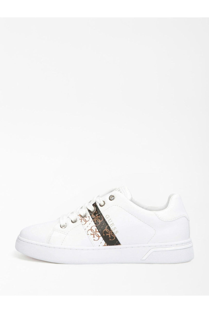Guess Reel/Active Lady/Leather Like Kadın Sneakers White - White