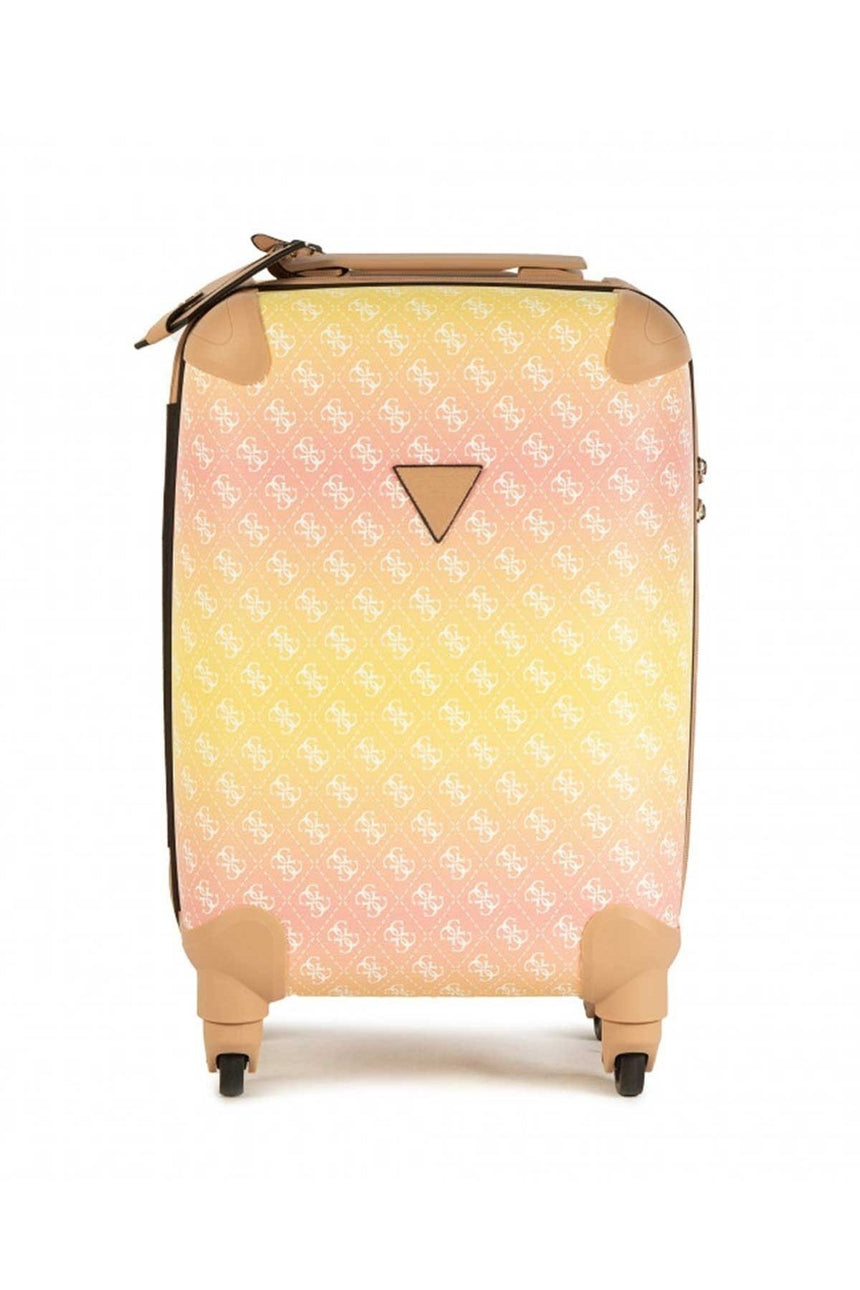 Guess Hemingway Travel Valiz Yellow Ombre Logo