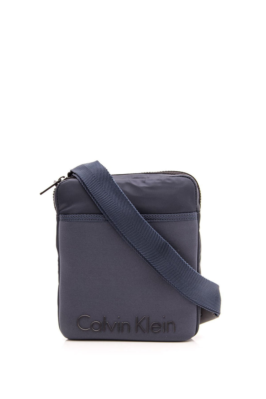Calvin Klein Alec Flat Crossover Çapraz Askılı Erkek Çanta Ombre Blue