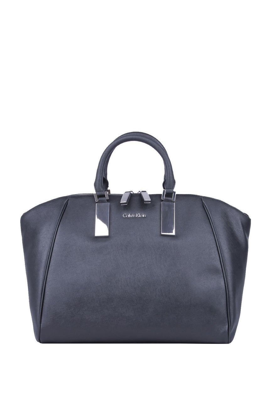 Calvin Klein Scarlett Dome Satchel Kadın El Çantası Black