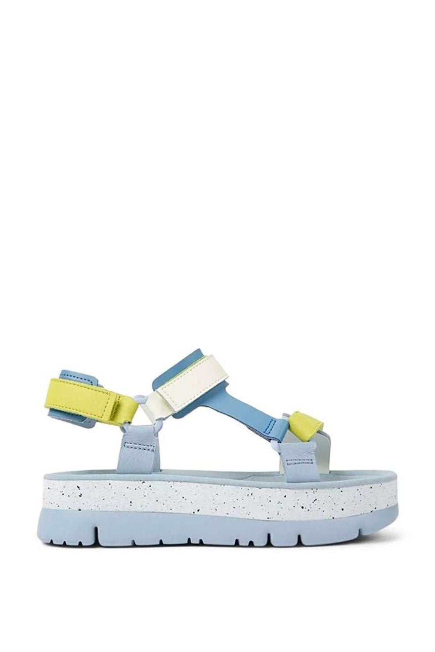 Camper Corbu Houst,Sel.Capfi/OS.Gra.Bian-Capfic Kadın Sandalet Renkli