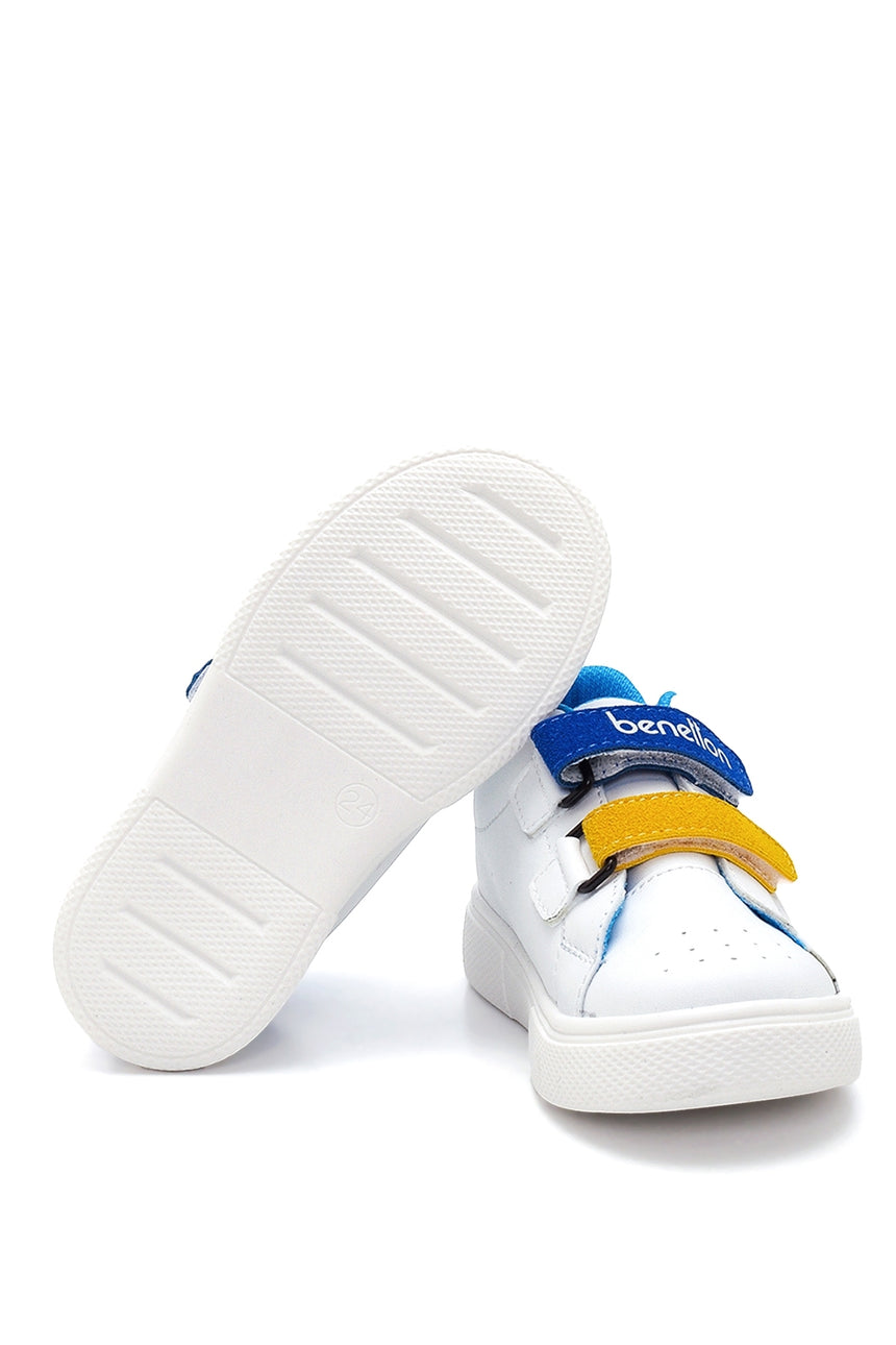 Benetton Cırt Cırtlı Bebe Spor Ayakkabı Saks Mavi