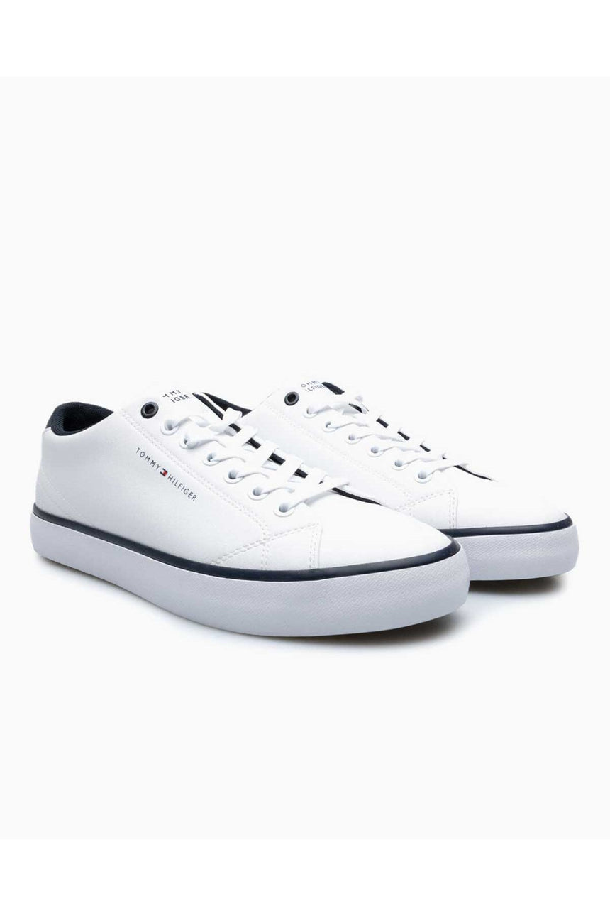 Tommy Hilfiger Leather Low Top Sneakers White