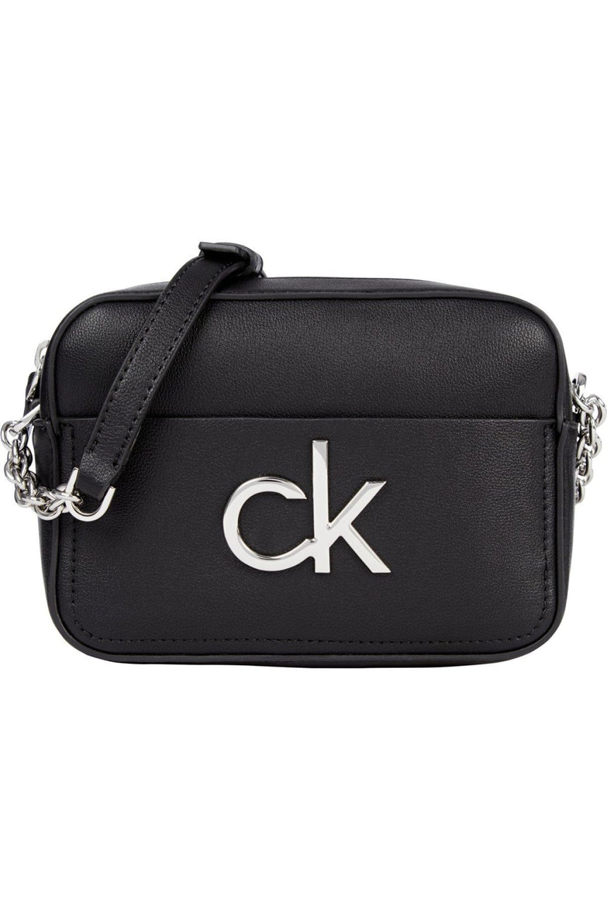 Calvin Klein Re-Lock Camera Bag Çapraz Askılı Kadın Çantası Black