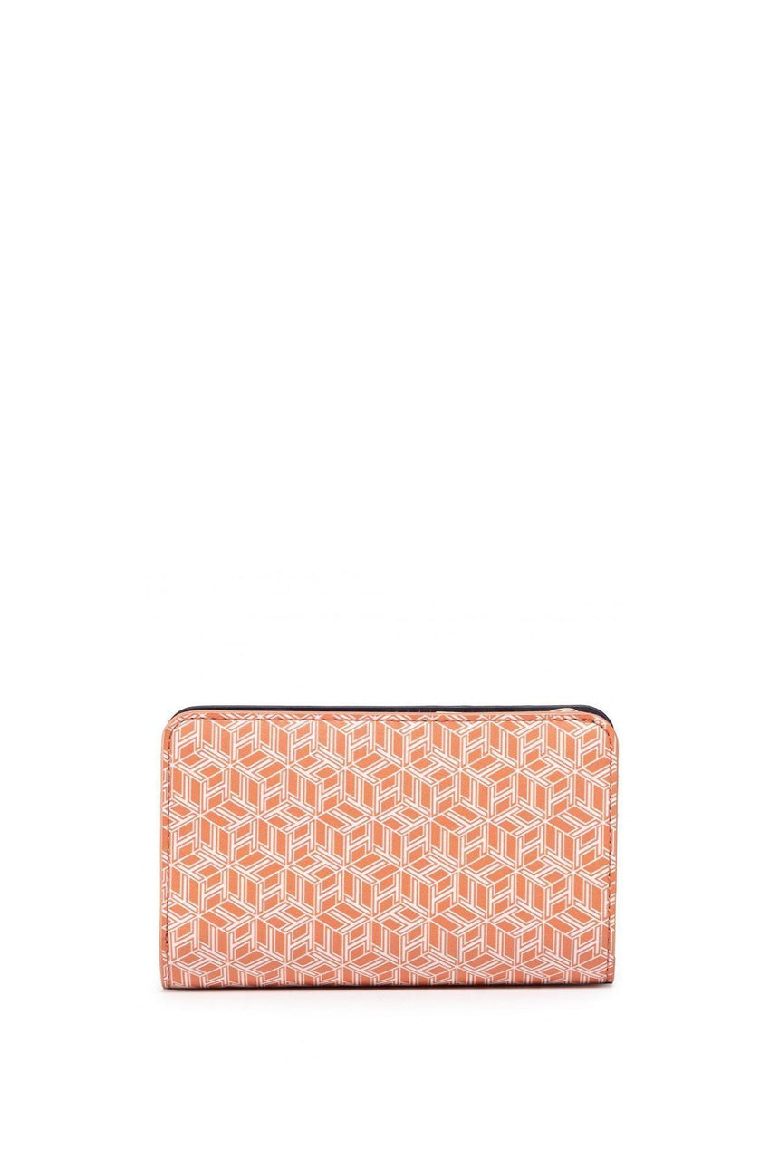 Tommy Hilfiger Iconic Tommy Med Half Za Mono Kadın Cüzdanı Cape Coral