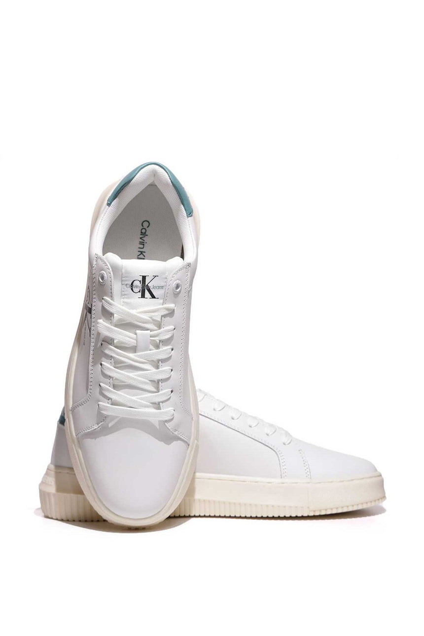 Calvin Klein Chunky Sole Erkek Sneaker Bright White/Oil Blue