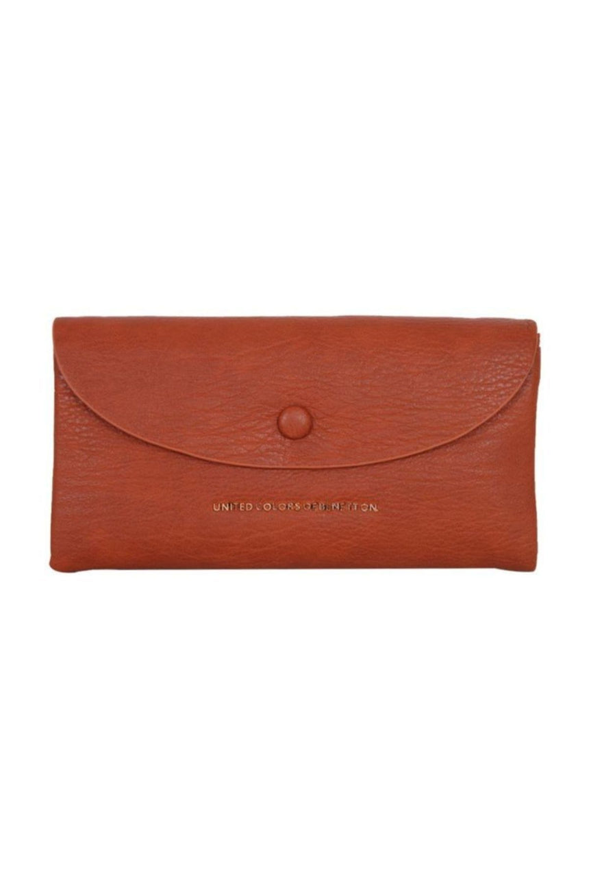 Benetton Vintage Medium Kadın Cüzdanı Taba