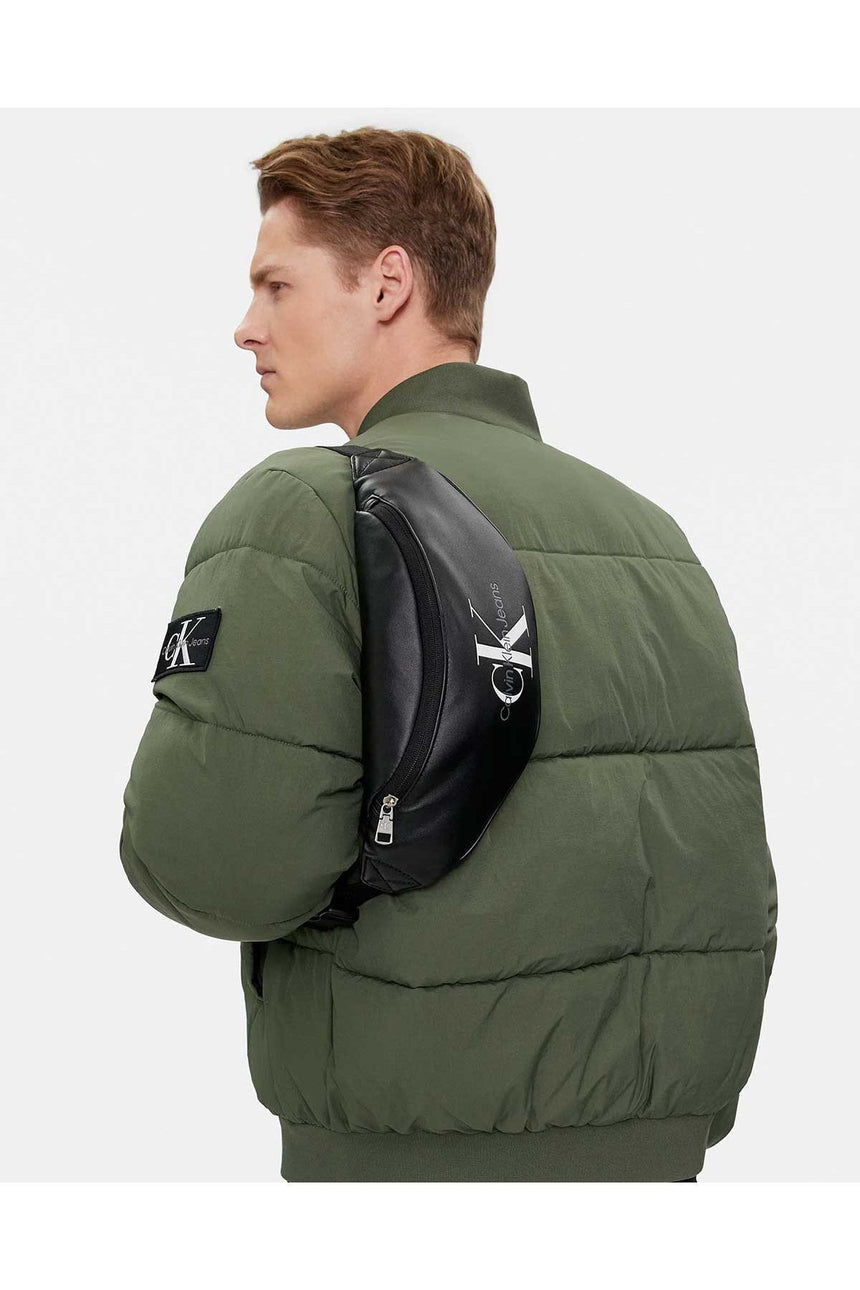 Calvin Klein Monogram Soft Waistbag Çapraz Askılı Çanta Black