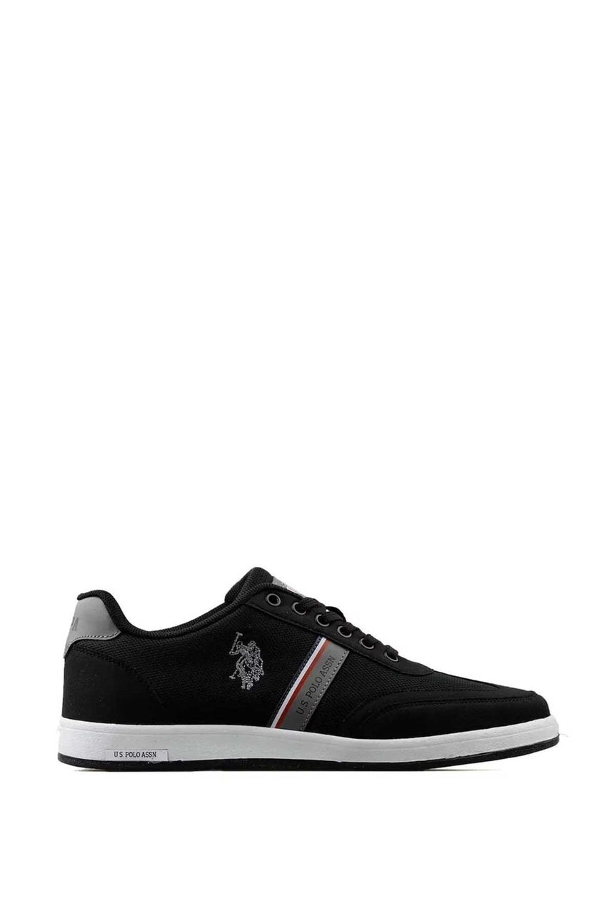 Us Polo Assn 3M Kares 3Fx Erkek Sneakers Black