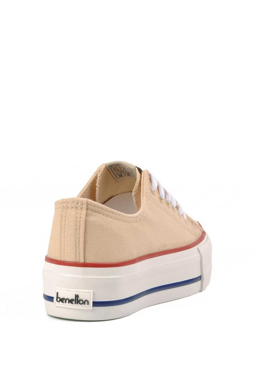 Benetton Kadın Spor Ayakkabı Bej