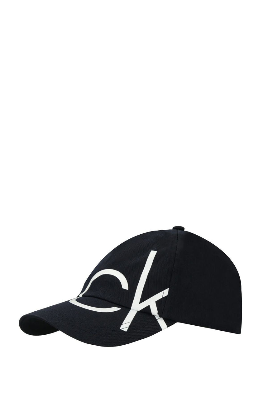 Calvin Klein Oversized Logo Erkek Şapka Ck Navy