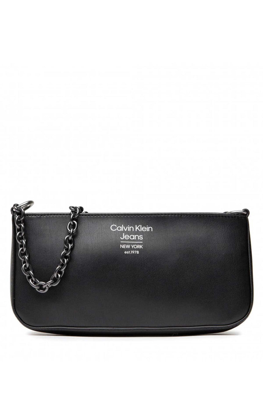 Calvin Klein Sculpted Soulder Pouch Black
