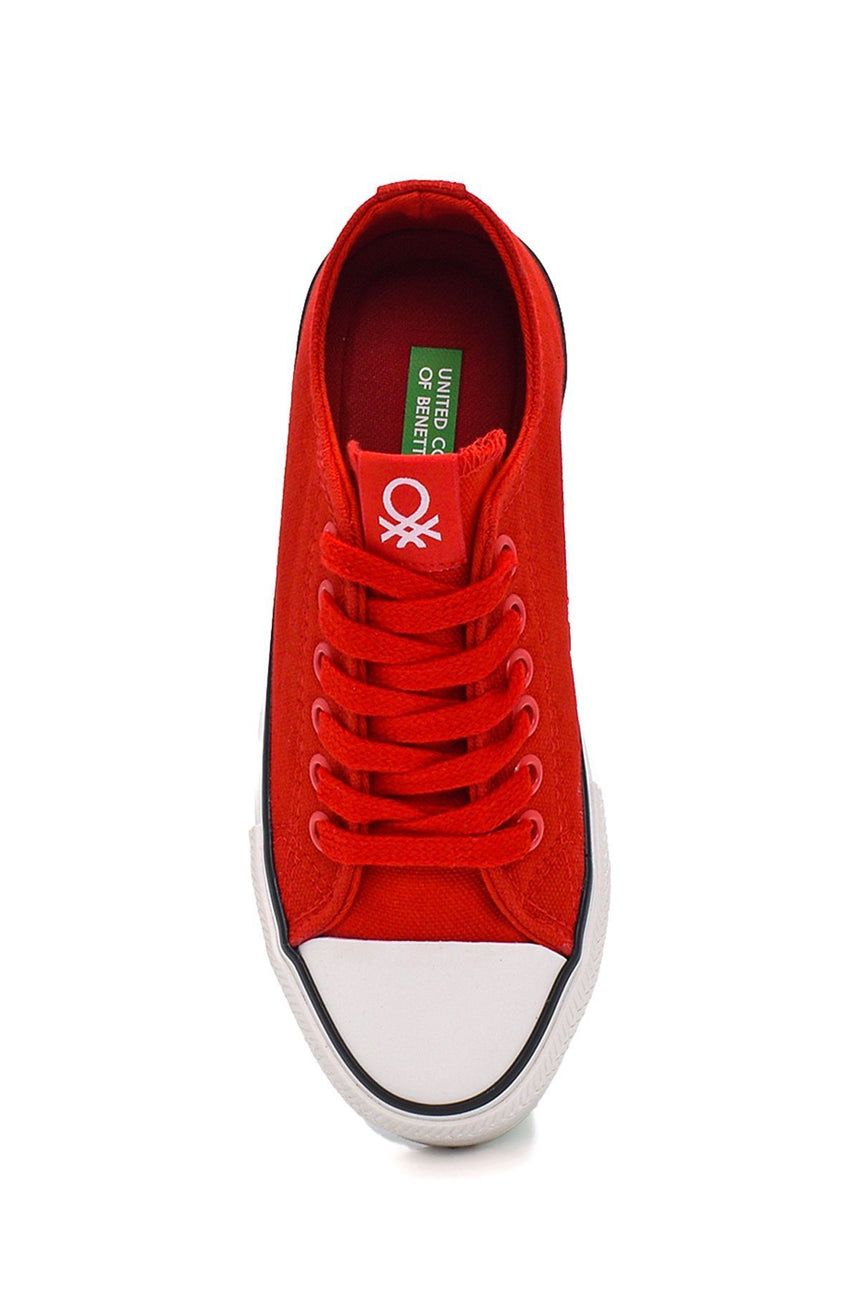 Benetton Kadın Spor Ayakkabı Kırmızı