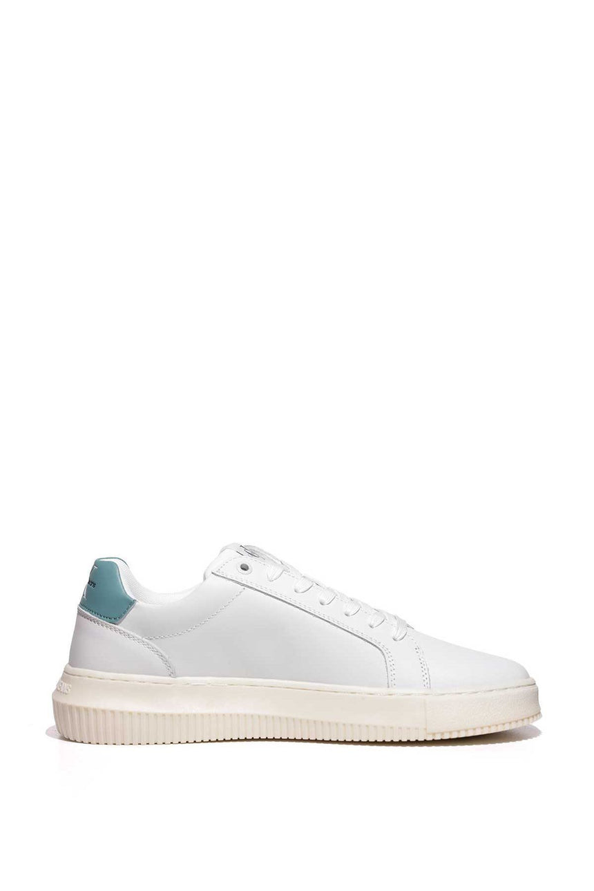 Calvin Klein Chunky Sole Erkek Sneaker Bright White/Oil Blue