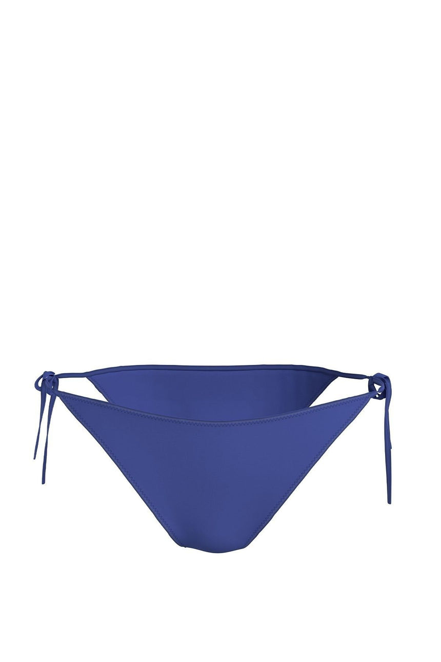 Calvin Klein Arkasında Calvin Klein logolu İp Bağcıklı Kadın Bikini Altı