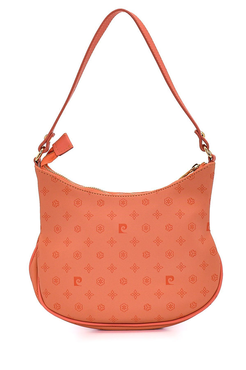 Pierre Cardin Saten Kadın Omuz Çantası Mercan