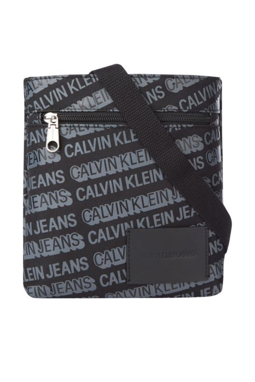 Calvin Klien Micro Flatpack W/Pcktr Çapraz Askılı Erkek Çantası Black