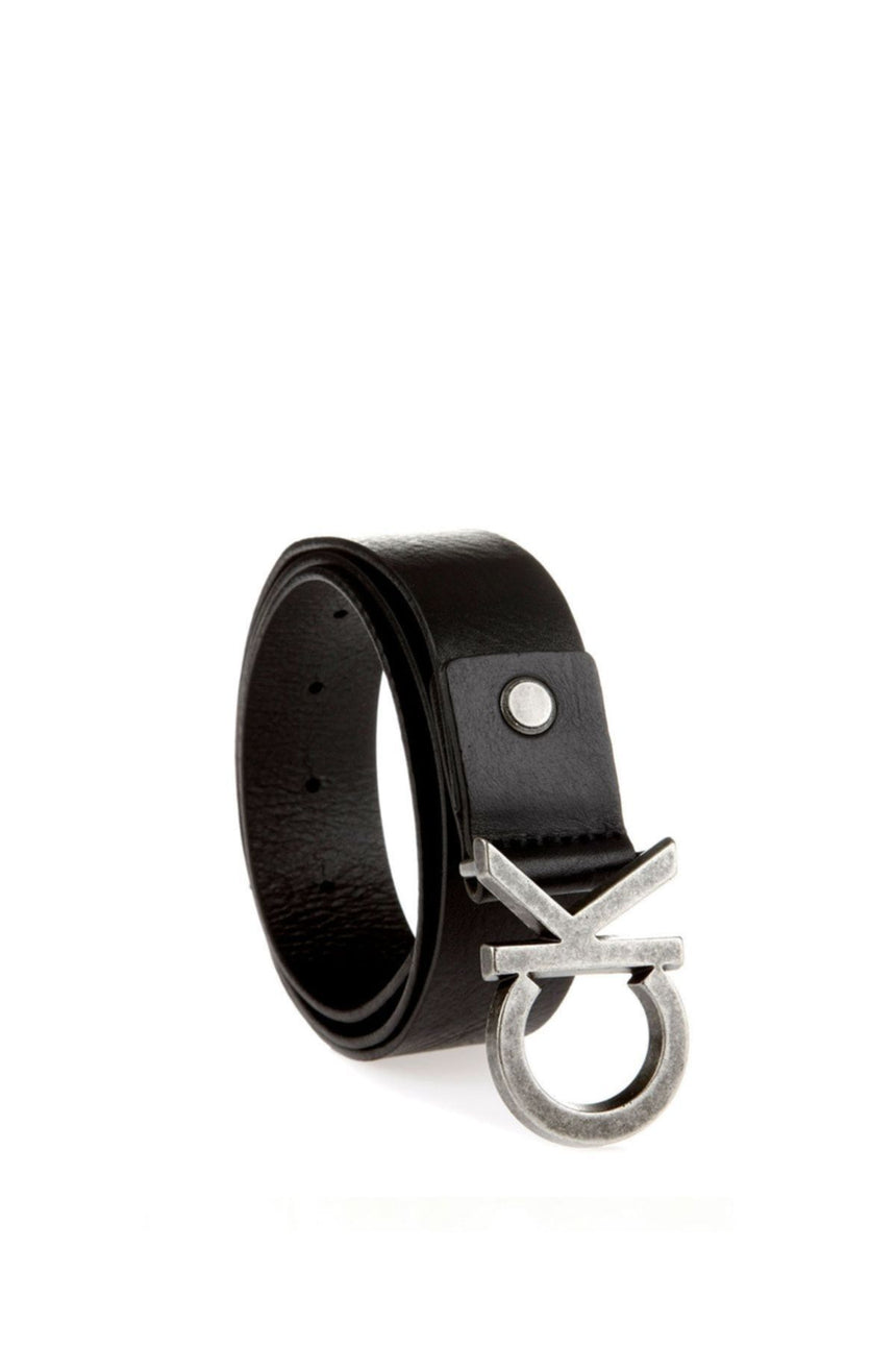 Calvin Klein Ck Adj. Buckle 90 cm Erkek Kemer Black