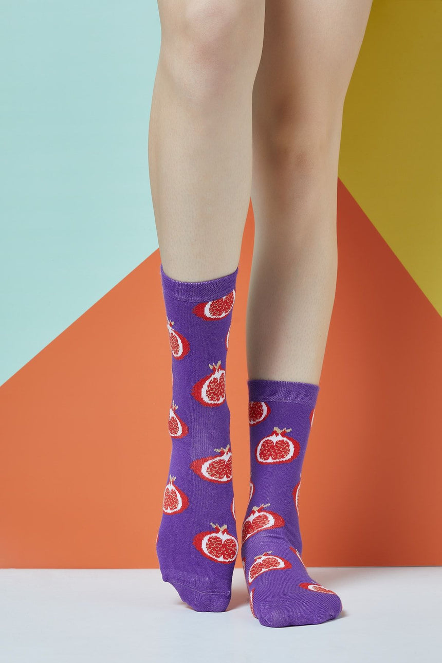 The Socks Company Pomegranete Çorap Renkli