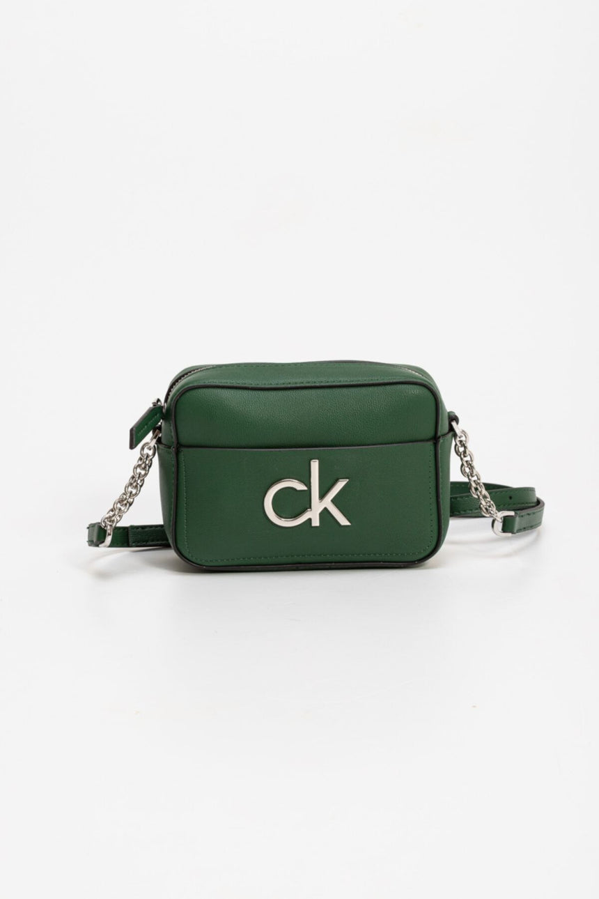 Calvin Klein Re-Lock Camera Bag Çapraz Askılı Kadın Çantası Deep Forest